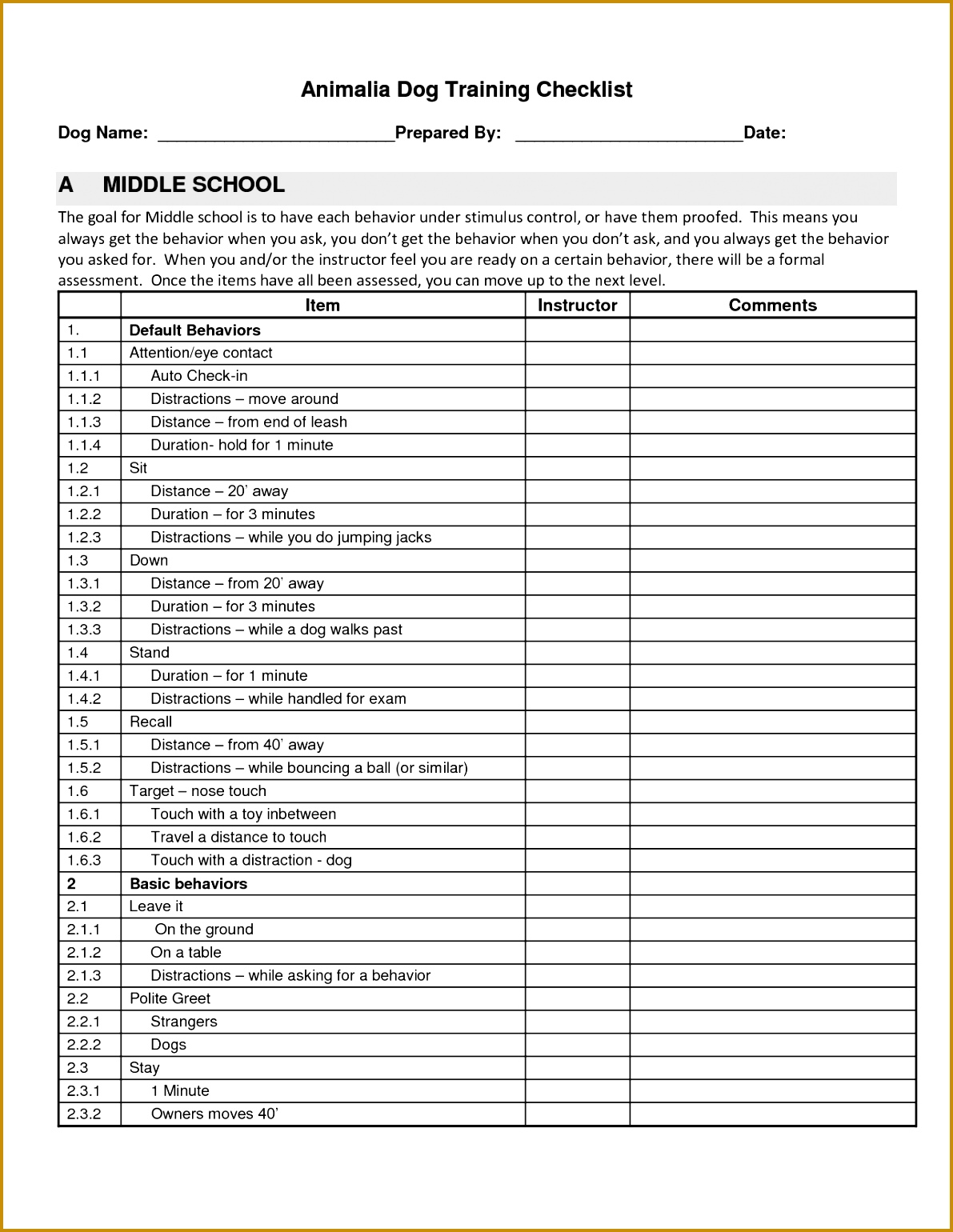 Word List Template oyfkt training checklist template 7 11911540