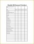5 Tuition Bill Template