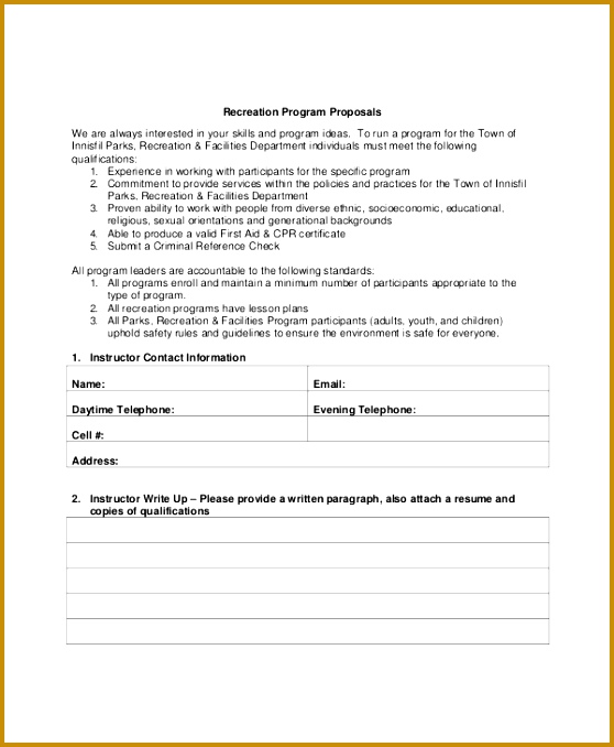 Program Proposal Template 11 Free Word PDF Documents Download uuaOh Sample Program Proposal Template 558678