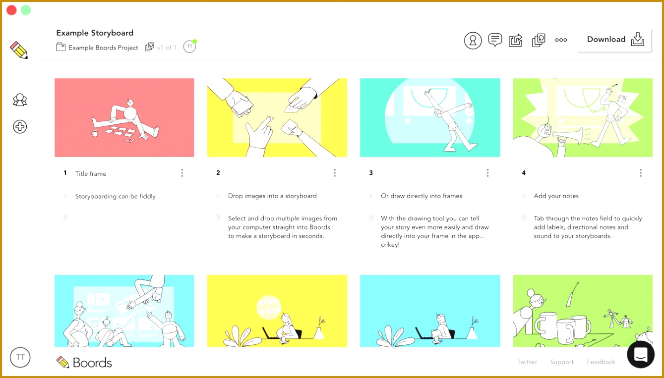 Boords · line storyboard software dreKf Homepage preview ad3c8b104fed6e39e95f1f40cf ecd38b a0fbccbb895c e 7631339