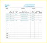 4 Vacation Log Template