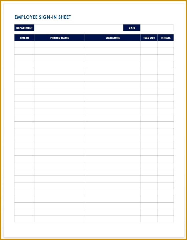 7 Vendor Sign In Sheet Template FabTemplatez 7 Vendor Sign In Sheet Template FabTemplatez