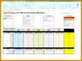 5 Volunteer Spreadsheet Template