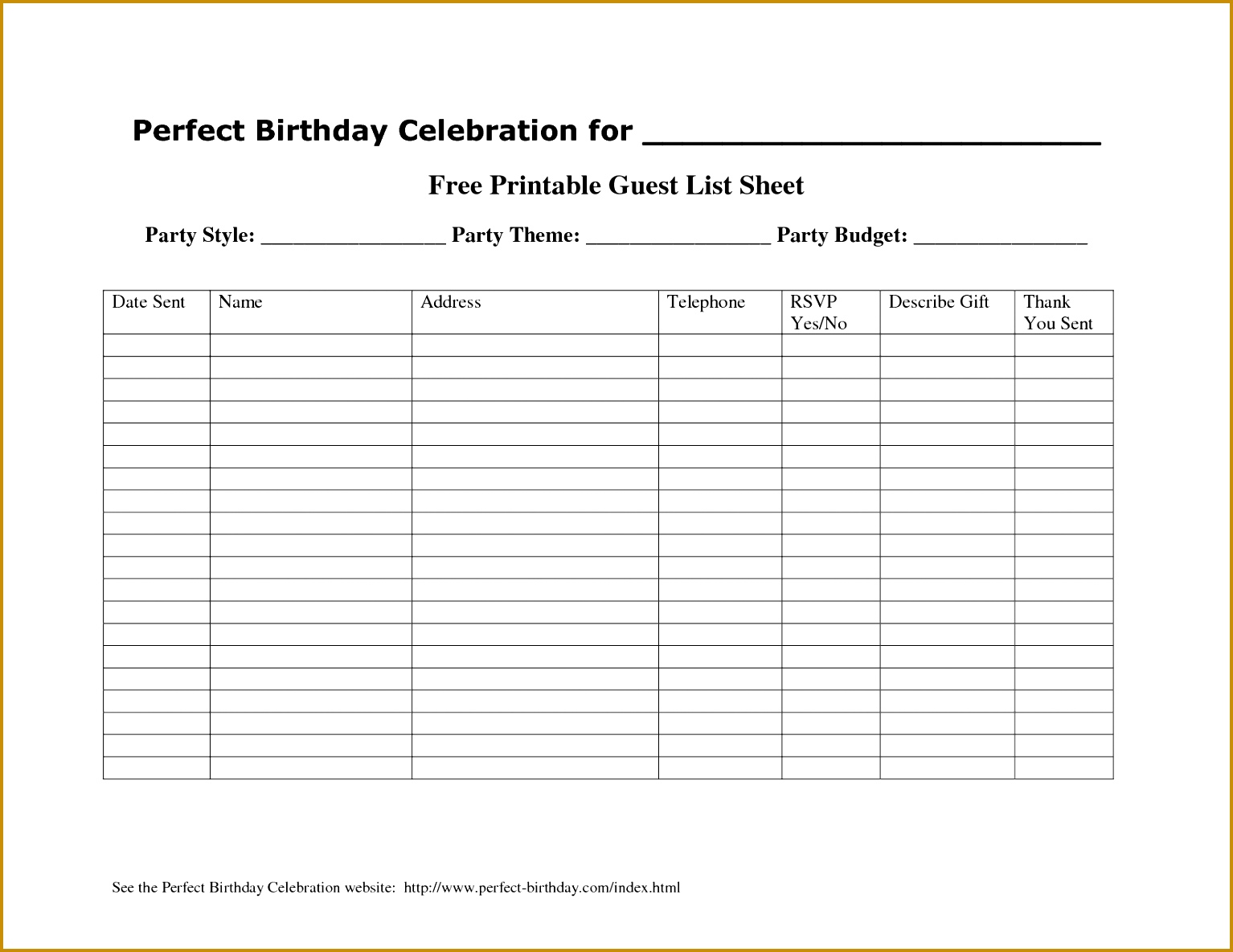 bridal shower guest list template bridal shower guest etsy 11851534