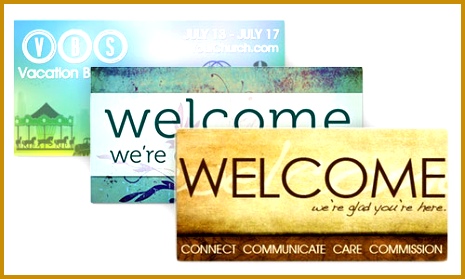 Outdoor Vinyl Church Banners 465279