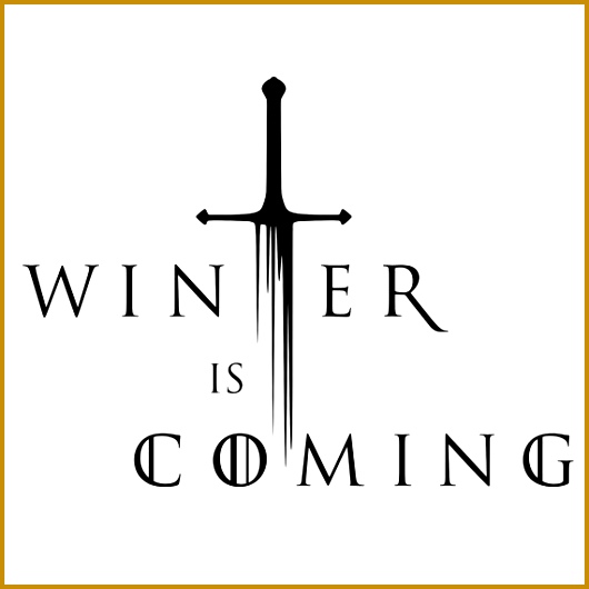Winter Is ing Game Thrones Vinyl Decal 2 by TheStickerFairy $6 00 530530