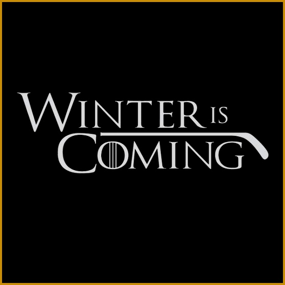 Much like in Game of Thrones Winter is ing 558558