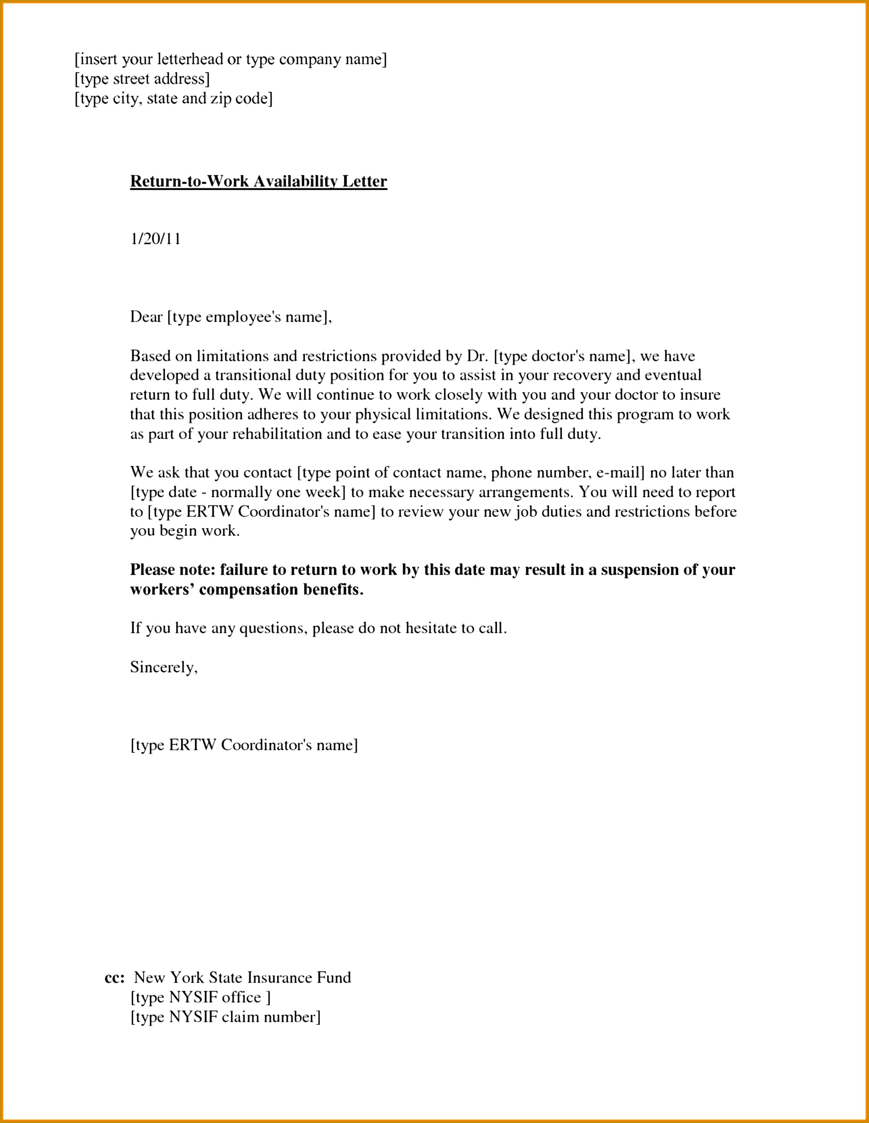 Best Ideas Returns Note Template Return to Work form U Sample Medical Goods Brilliant Return 22821766