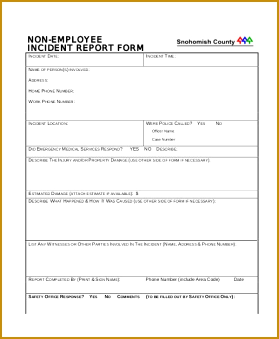non employee incident report snohomishcountywa Details File Format 678558