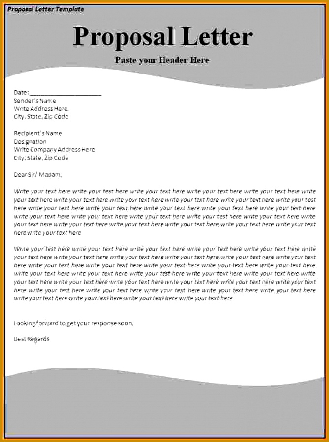 Job Proposal Template Counter Proposal Example Job fer Counter 668896