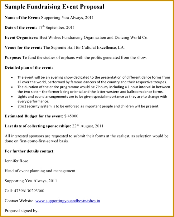 Charity event essay image