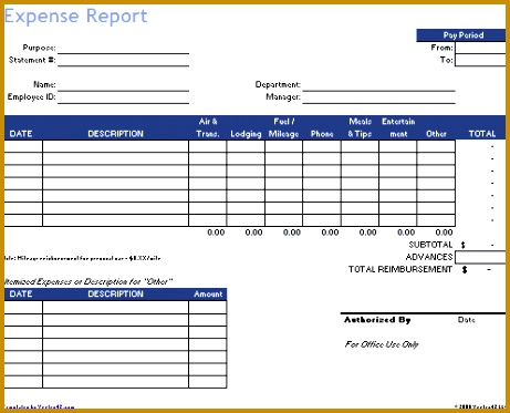 Travel Expense Report 373461