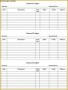 3 Account Ledger Template