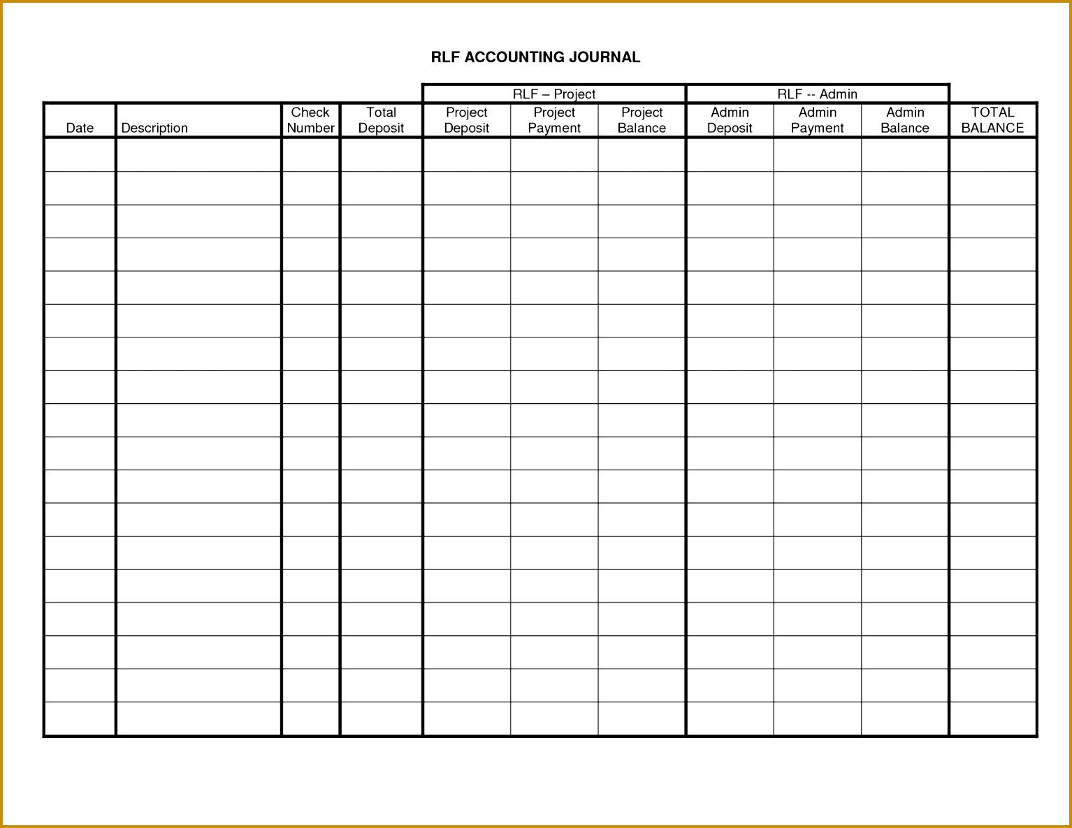 Spreadsheet Template Accounting Ledger Journal Entries Template an image part of Account Ledger Template 15341185