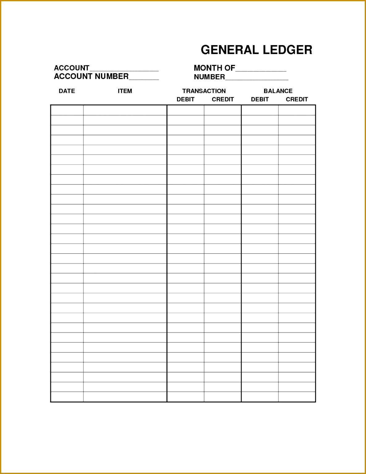 free printable bookkeeping sheets 15341185