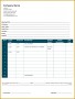 5 Agenda Template