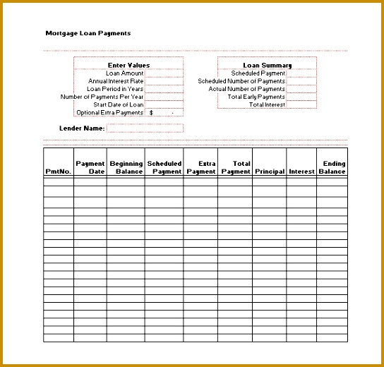 car amortization schedule 520544
