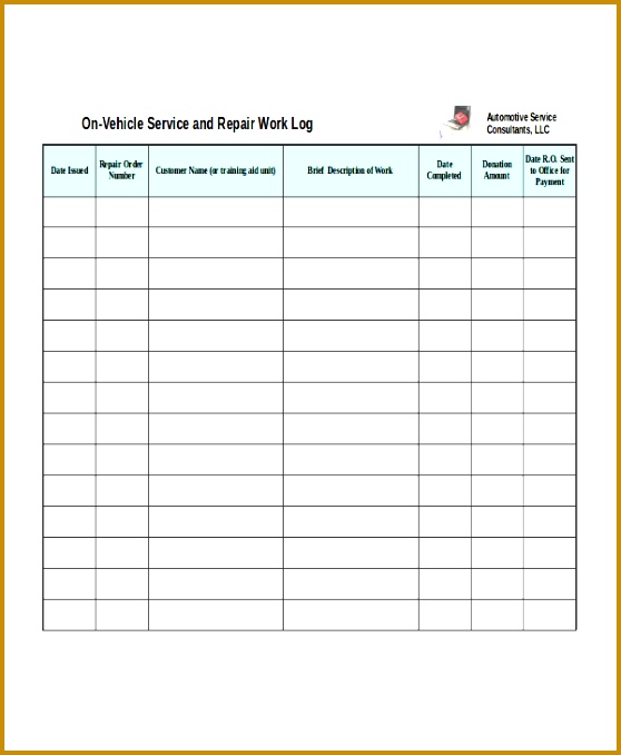 Excel Work Order Template 6 Free Excel Document Downloads 678558
