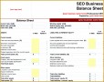 7 Balance Sheet Template