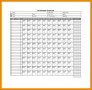 10 Baseball Score Sheet Template
