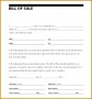 3 Bill Of Sale Template
