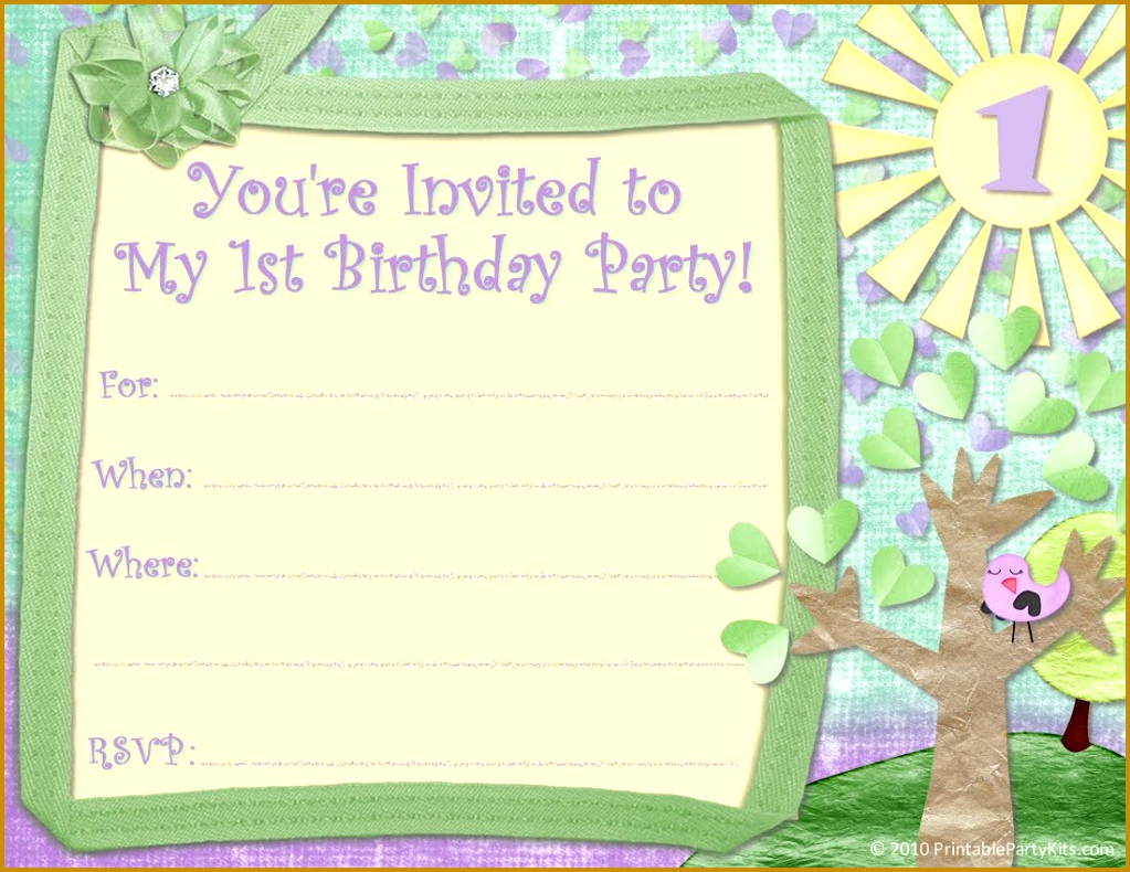 printable birthday party invitations kids 7901023