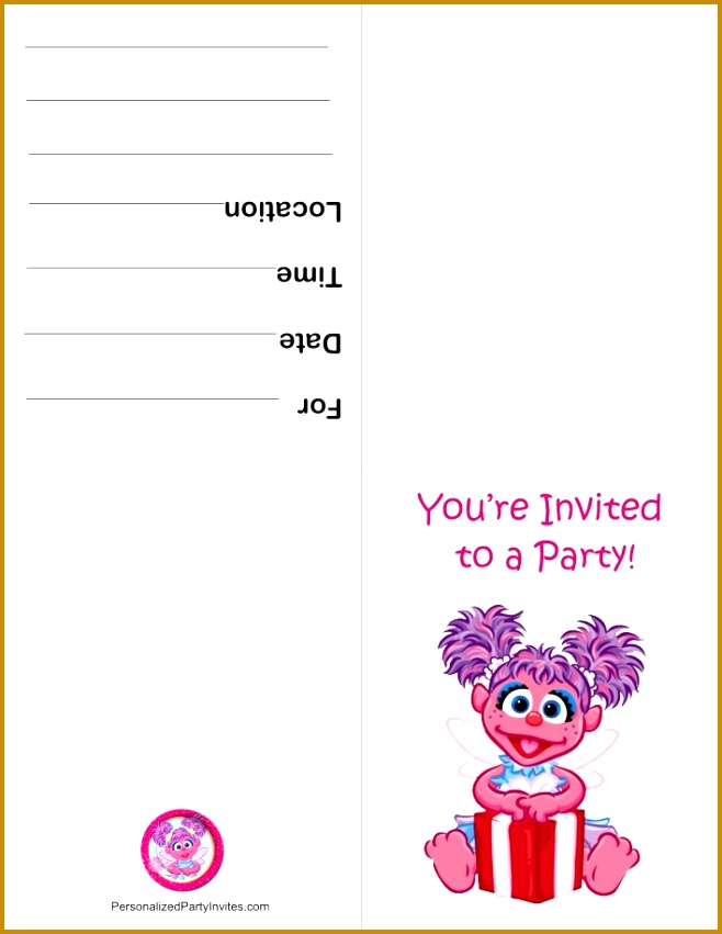 birthday party invitation templates 851658