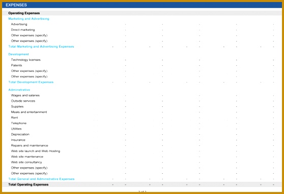 Profit and Loss Statement for Excel 2003 Profit and Loss Statement Screenshot 383558