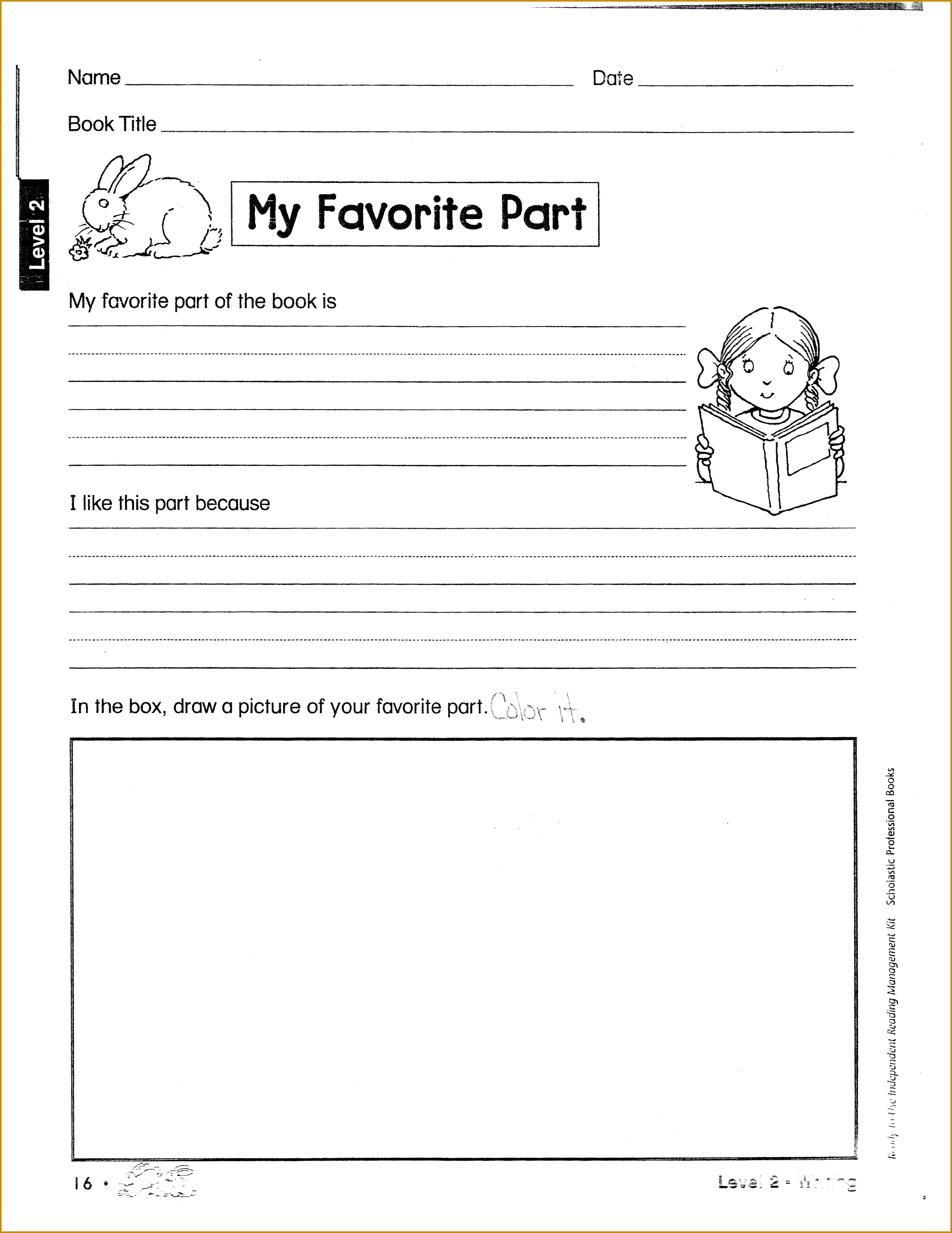 post 2nd grade book report template 23703068