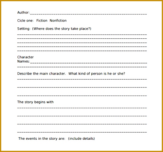 sample book report 544506