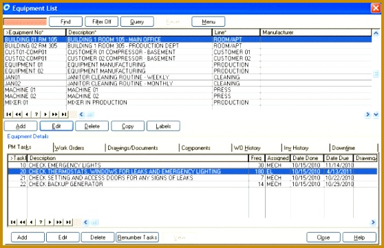 equipment maintenance software list 361558