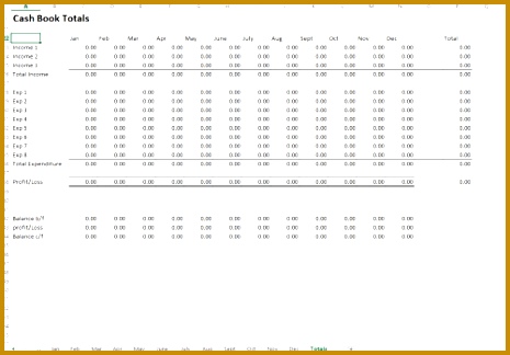 Free Excel Cash Book Template ytede excel cash book1 324465
