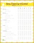 7 Business Daily Checklist Template