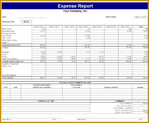 Business Expense Form Template expense report template monthly ndp3h 10 best images of business expense form template expenses claim 423511