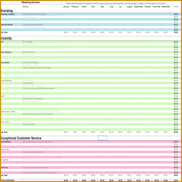 Fashion Business Marketing Plan · Fashion Business Templates 744744
