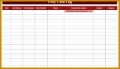 5 Business Petty Cash Log Template