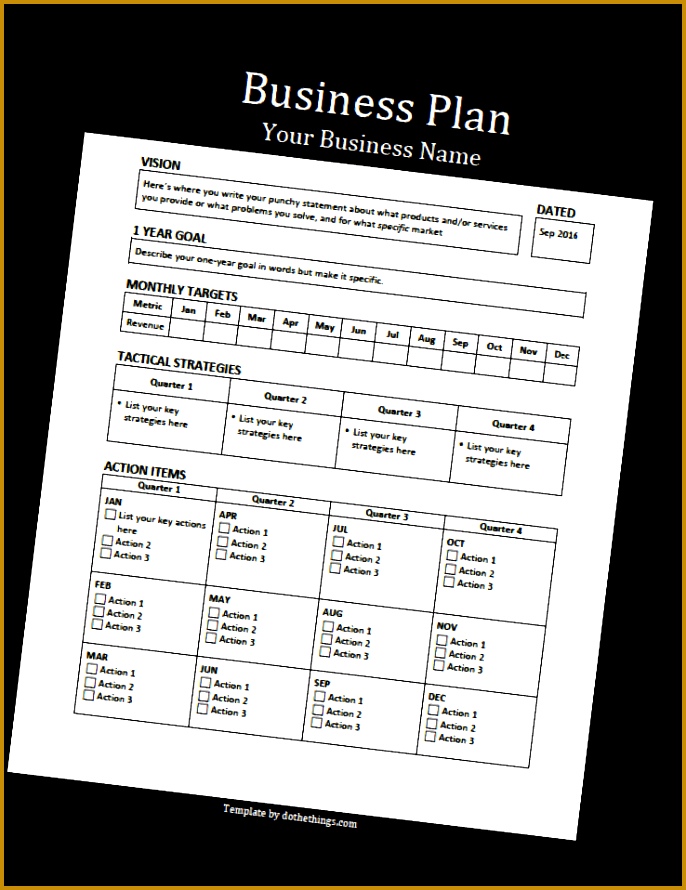 business plan template 686890