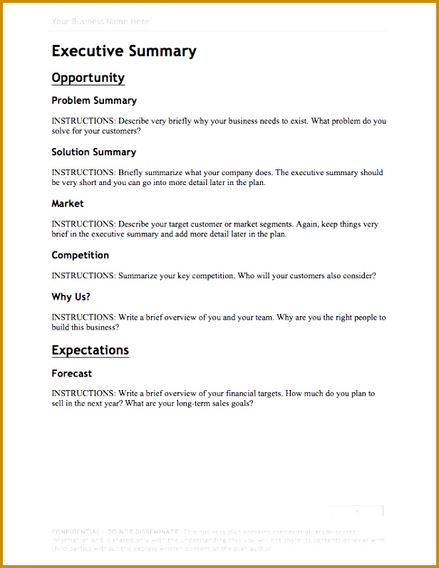 BusinessPlanTemplate 798616