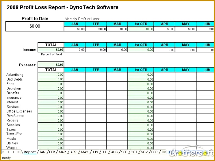small business forms templates Excel Profit and Loss Spreadsheet Template building a stronger 558744