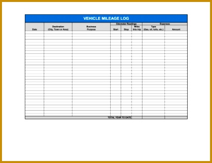 Vehicle Mileage Log 1 Fill in the Blanks 2 Customize Template 3 Save As Print Sign Done 427330