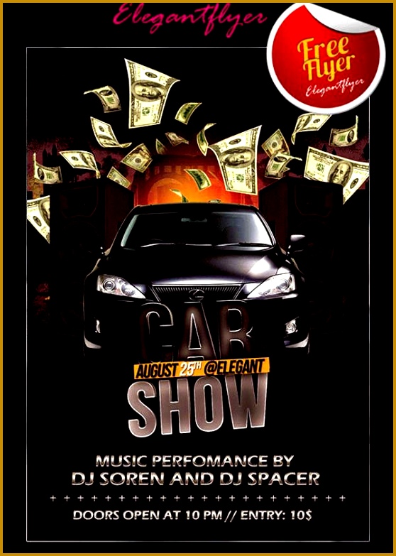 car show flyer 783558