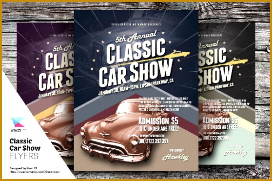car show flyer 371558