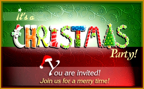 Christmas Party Invitation Templates 302488