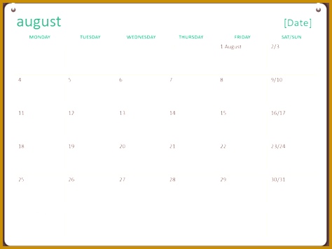 2014 2015 academic calendar August July 355474