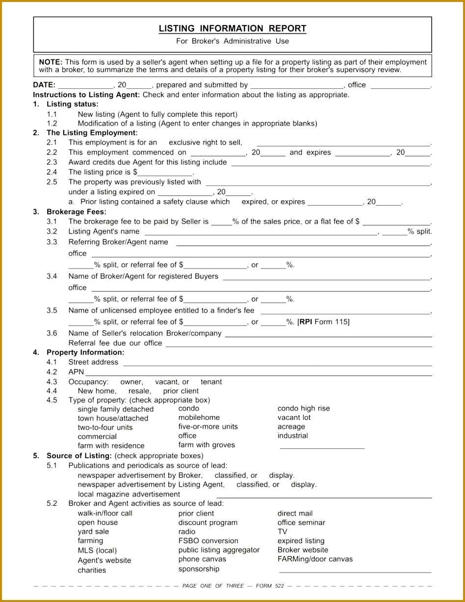 client information sheet real estate and real estate tracker templates 1227948