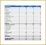 5 Company Balance Sheet format In Excel
