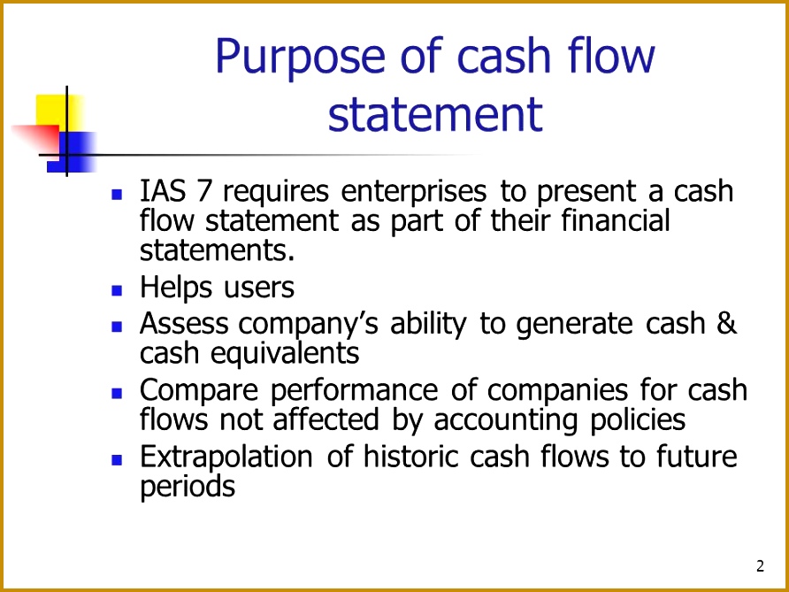 Cash Flow Statements Week ppt video online tertP Purpose of cash flow statement 669892