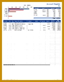 Account Register Template Account Register Template 167129