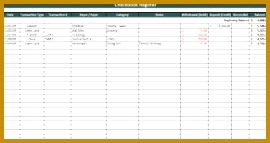 checkbook register spreadsheet 143270