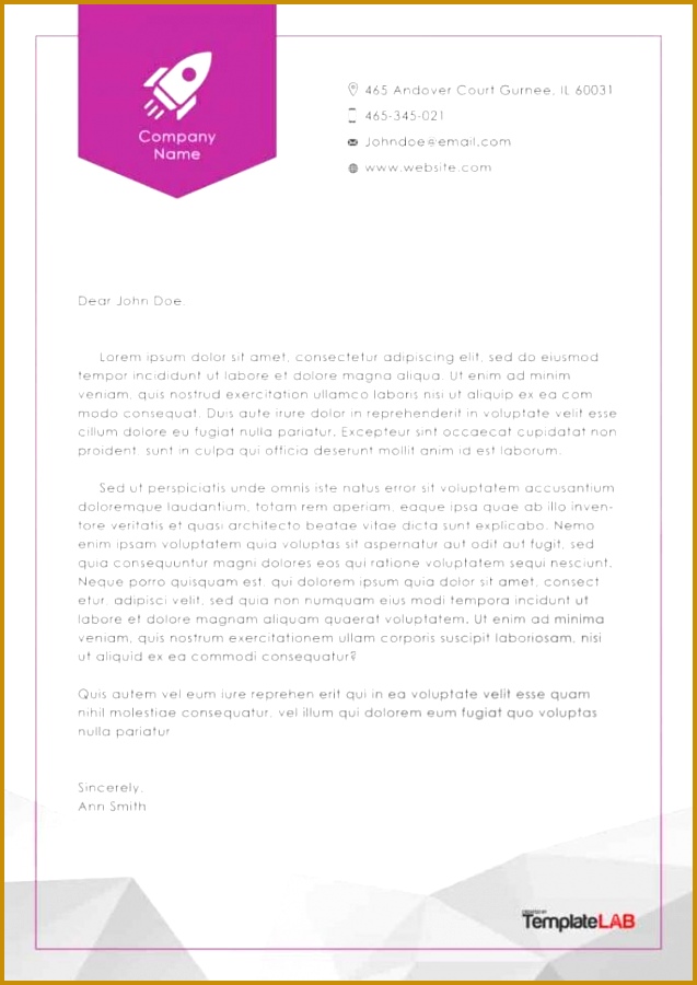 letterhead templates 637900